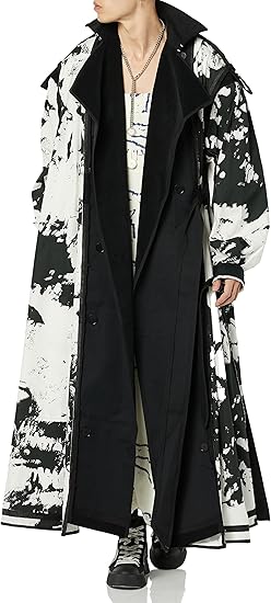 2026 Unisex Long-Sleeve Trench Coat